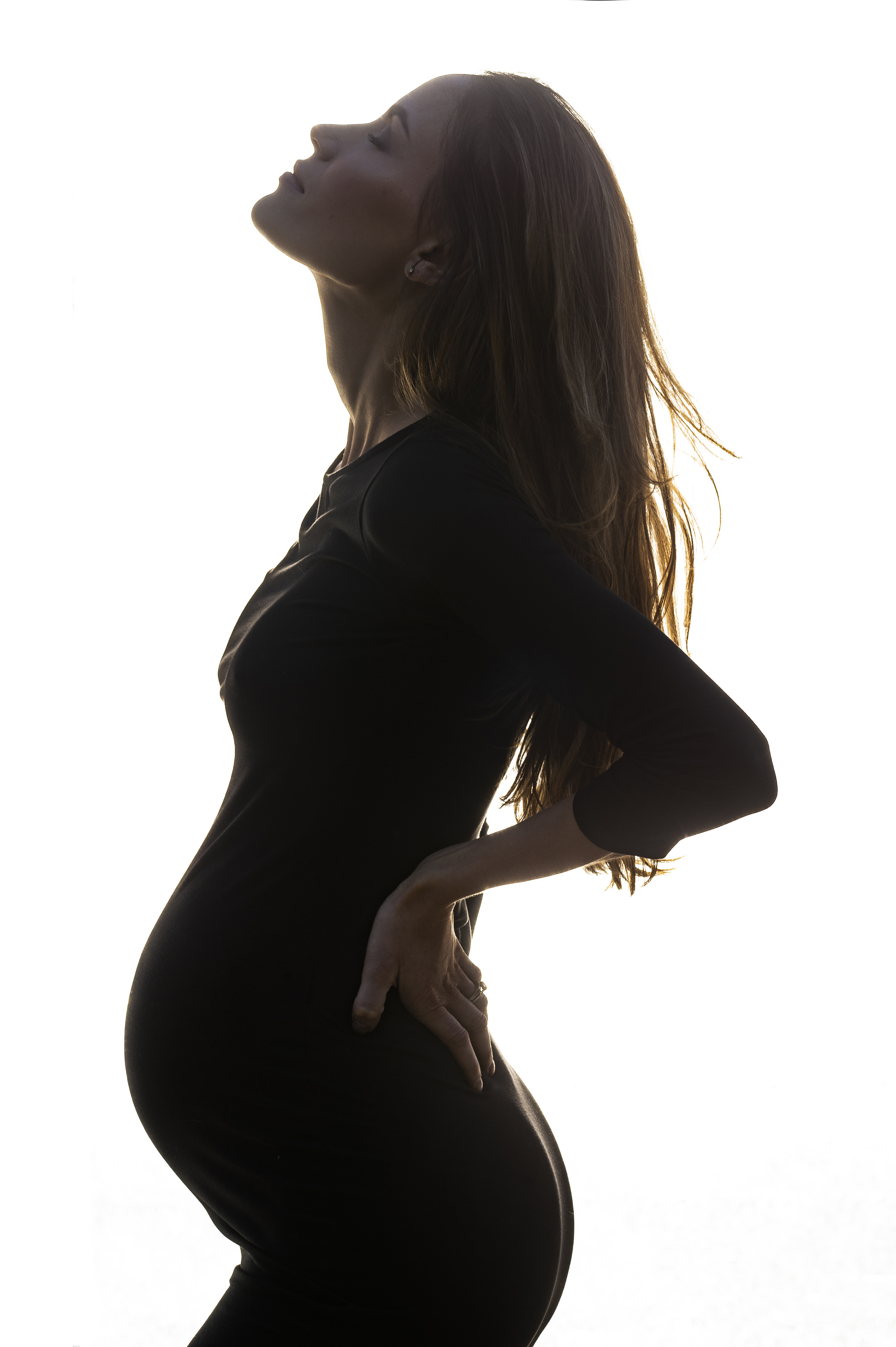 High End Unique Maternity Pregnancy Portraiture Capturing Essence Studio makeup by Storm